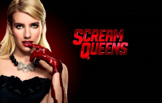 Wallpaper Red Girl Blood Long Hair Dress Woman Face