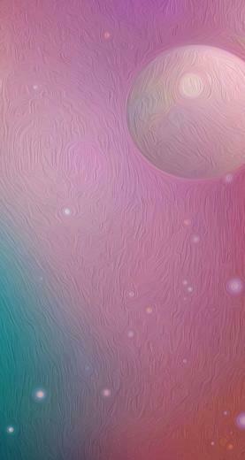 Outer Space Oil Painting HD Wallpaper For iPhone 5s HDwallpaper