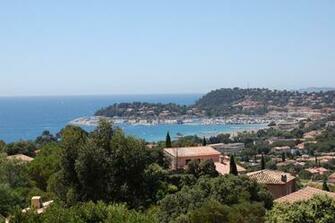 South Of France Landscape Painting Desktop Wallpaper Desktopianet