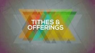 Tithes Offerings Crossroads Wesleyan Church