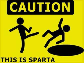 Caution This Is Sparta By 3cl1ps3111
