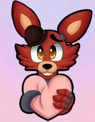 Five Nights Fan On Foxy Fnaf Drawings Wallpaper