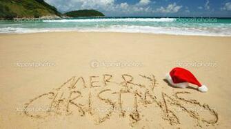 Tropical Christmas Wallpaper