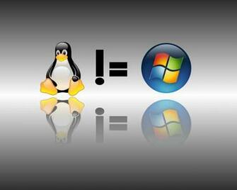 Linux Vs Windows HD Wallpaper