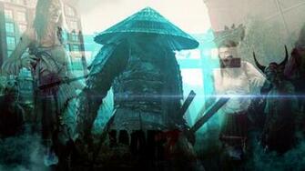 Wallpaper Warz Samurai Zombie By Charteddesigns