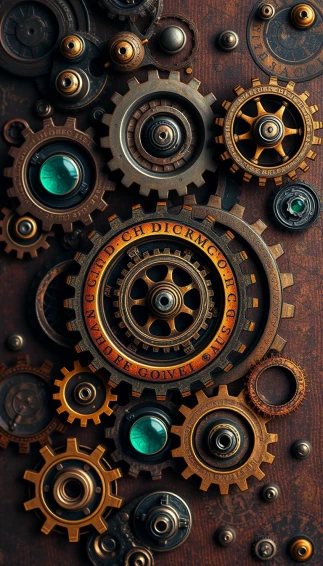 Steampunk Phone Wallpaper