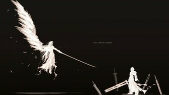 Cloud Strife Final Fantasy Sephiroth Quotes Wallpaper