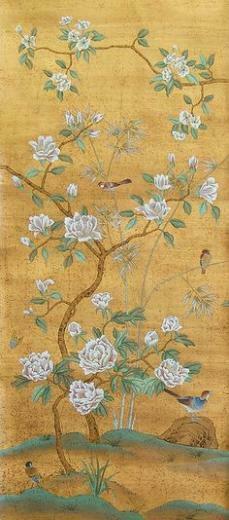 Gracie Chinoiserie Wallpaper And Dining