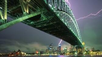 South Wales Sydney Harbour Bridge Architecture Bridges HD Wallpaper
