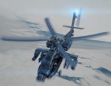 Desktop Wallpaper Aviation Helicopters Longbow Painting Art Ah