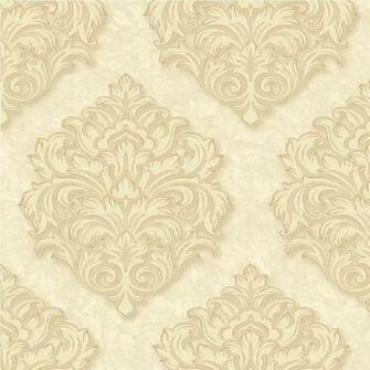 Large Damask Textured Embossed Blown Vinyl Wallpaper Vna