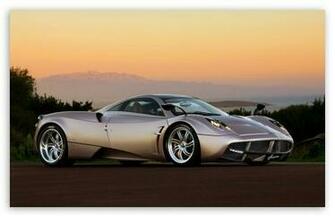Pagani Huayra Sunset