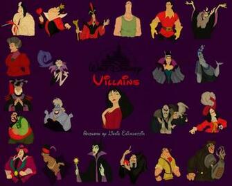Disney Villains Wallpaper2 By Panda Ai
