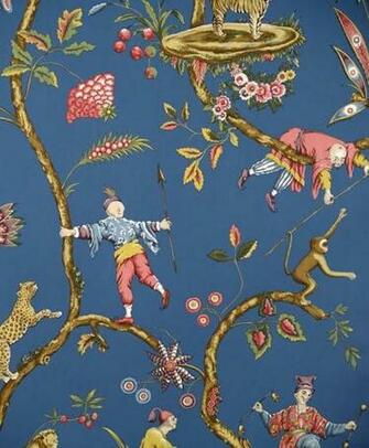 Scalamandre Chinoise Exotique Wallpaper