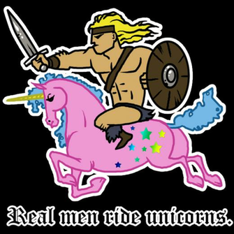Unicorn Pooping Rainbows Wallpaper Real Men Ride Unicorns By