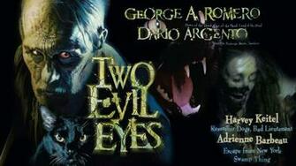Horror Two Evil Eyes Wallpaper Jpg