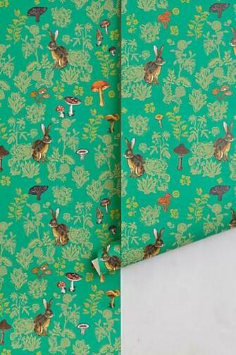 Mushroom Forest Wallpaper Eclectic