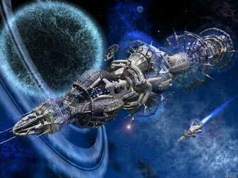Wallpaper Desktop Science Fiction Raumschiffe