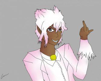 Shiny Mega Gengar Gijinka By Curlylucaya