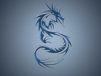 Cartoon Picture Tribal Dragon Wallpaper