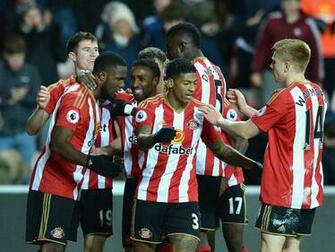 Sunderland Vs Hull Match Jermain Defoe And Victor Anichebe