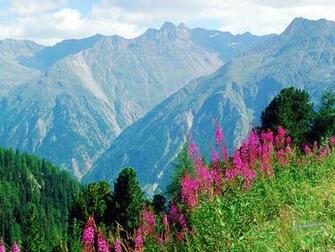 Alpes Au Printemps Wallpaper