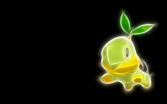 Pokemon Simple Background Black Turtwig