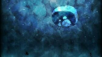 Father And Daughter On The Moon Wallpaper