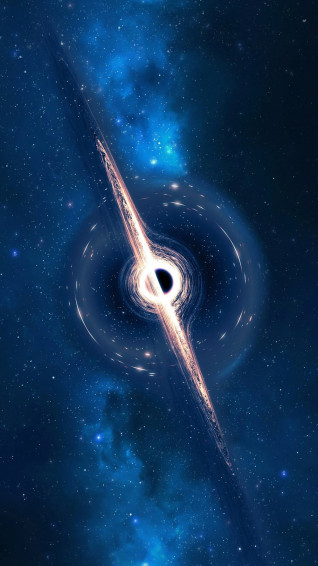 Awesome Black Space 4k Wallpaper Sfondi