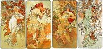 Alphonse Mucha Background For Desktop Wallpaper X Px