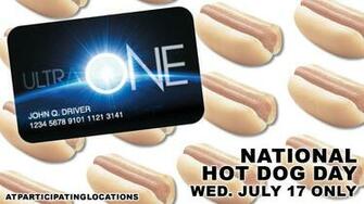 Back On The Road National Hot Dog Day