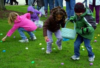 Easter Egg Hunt And Celebration Kid