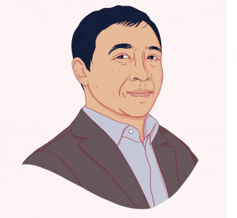 Turns Out There Was An Illustration Of Andrew Yang But Nbc Just Opted Wallpaper