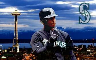Ken Griffey Jr Seattle Mariners Framed Art Print By The Squatcher