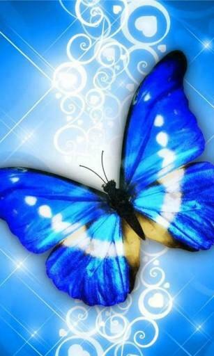 Free download Glitter and sparkle effect butterfly live wallpaper for ...