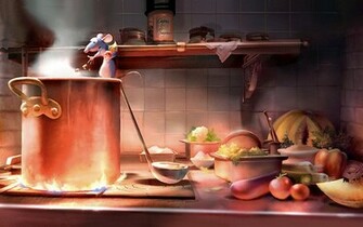 Ratatouille Scene HD Wallpaper