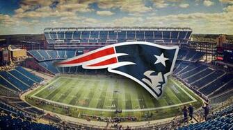New England Patriots Wallpaper Logo And Stadium Photo HD