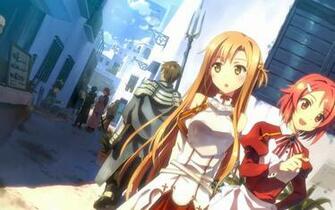 Sword Art Online Asuna Lisbeth 9e HD Wallpaper