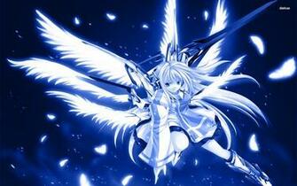 Blue Warrior Angel Wallpaper Anime