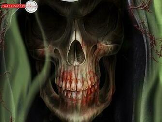 Scary Skull Wallpaper