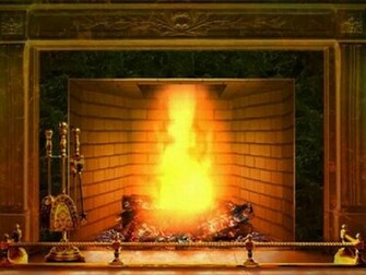 Fireplace Wallpaper Enjoy For Your Computer