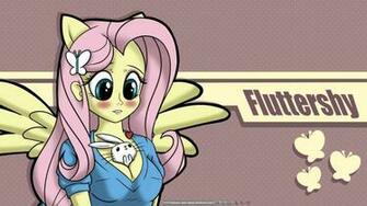 Mlp Flutters Desktop Wallpaper Eqg By Burning Heart Brony On