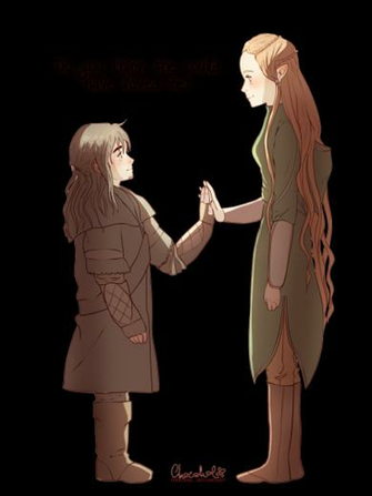 Kili And Tauriel By Chocohal