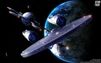 Star Starbase Trek Federation Wallpaper Screen Saver Planets