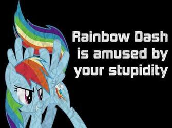 Mlp Desktop Wallpaper Rainbow Dash By Evknives