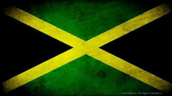 Desktop Wallpaper Jamaica Flag Grunge By The Proffesional
