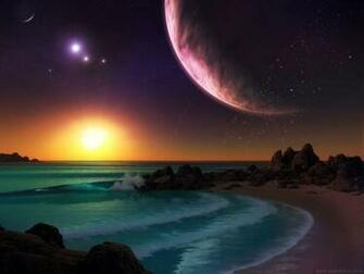 Sun And Moon Background