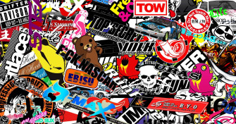 Jdm Sticker Bomb Wallpaper HD