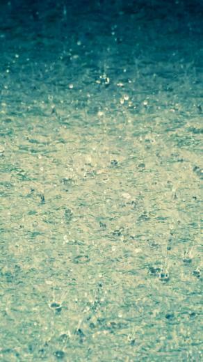 Raindrops Falling On The Ground Wallpaper iPhone