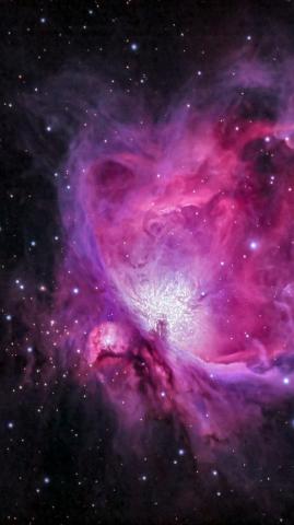 Wallpaper Orion Nebula Galaxy Stars